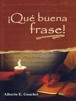 cover image of ¡Qué Buena Frase!
